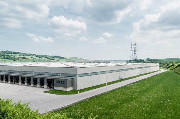 Industrial building exterior