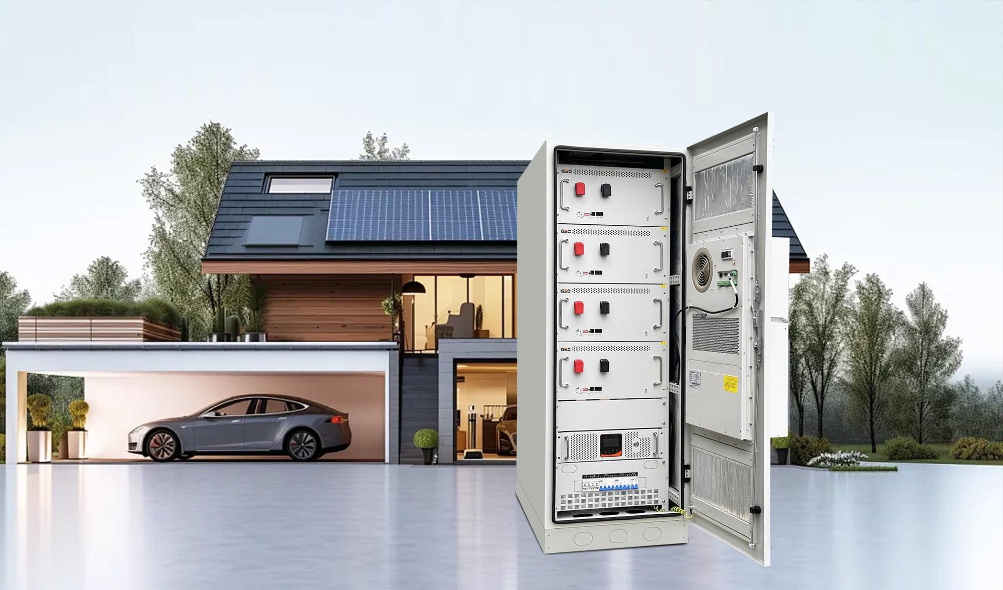 BOC series — Low-voltage outdoor battery cabinets
