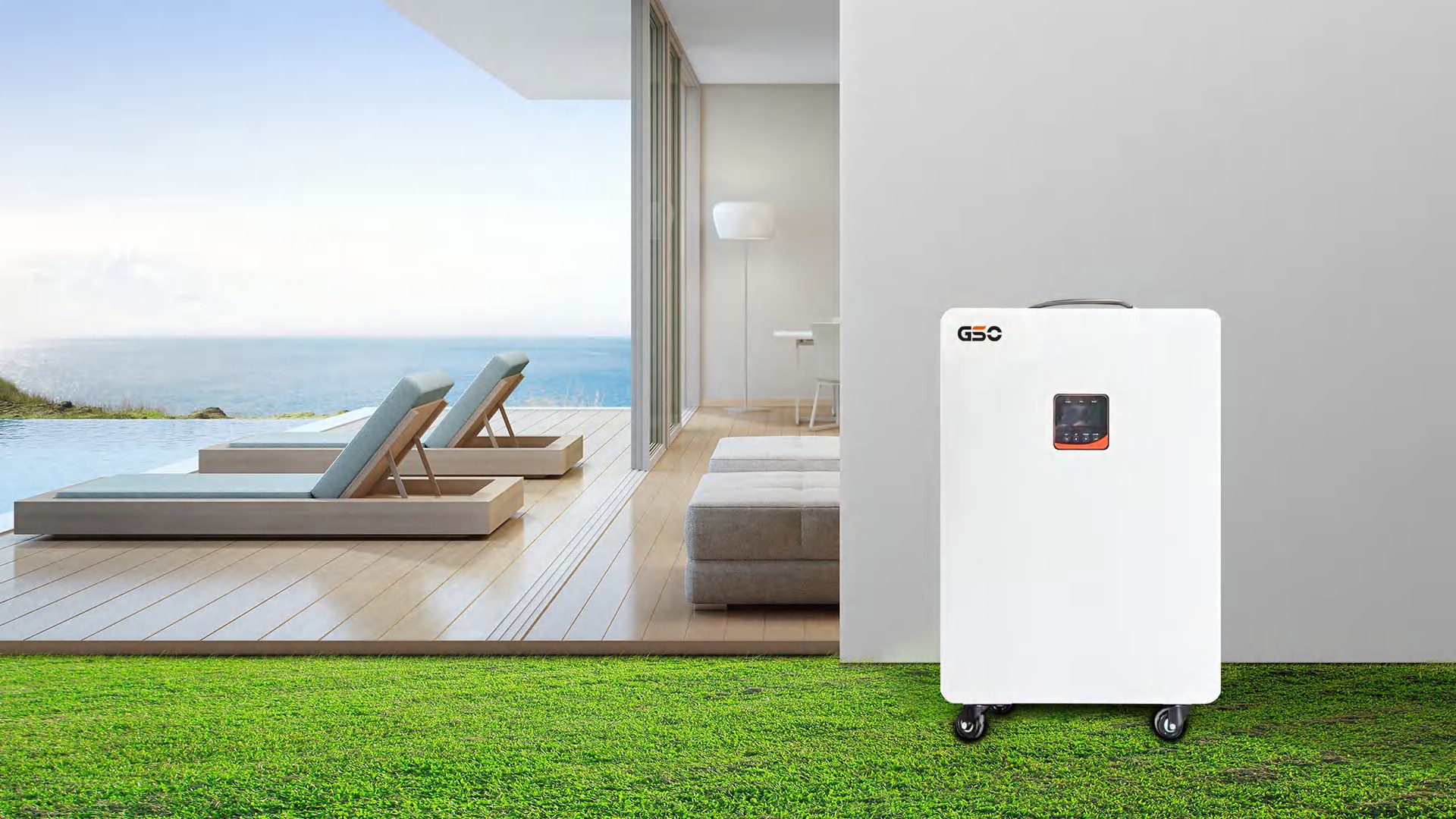 GSL series / 3.5 kW — Wheeled solar-storage all-in-one