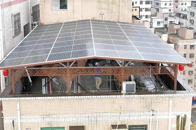 Roof-level installation and support structures