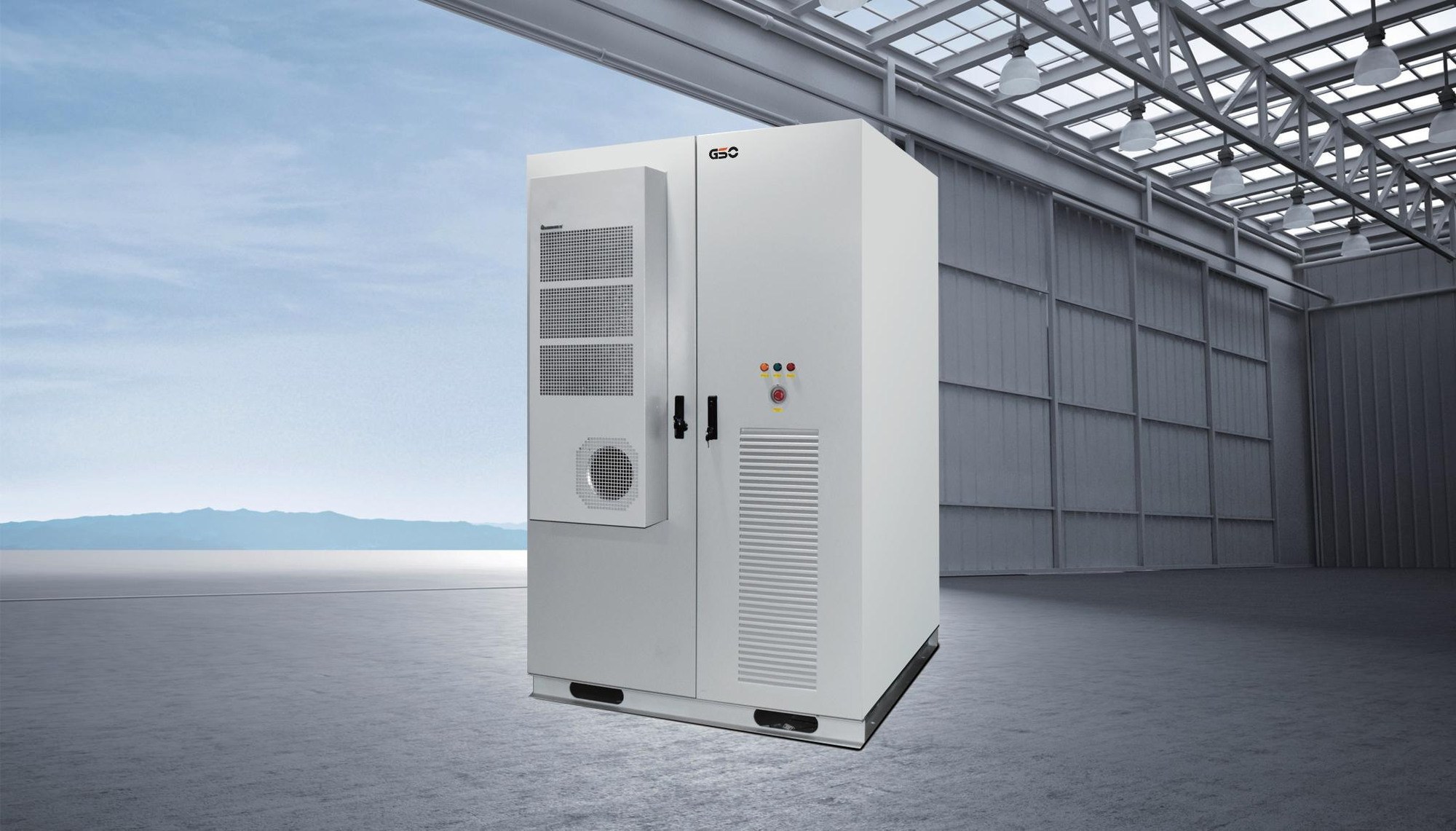 On-grid / off-grid ESS — Air-cooled hybrid storage systems