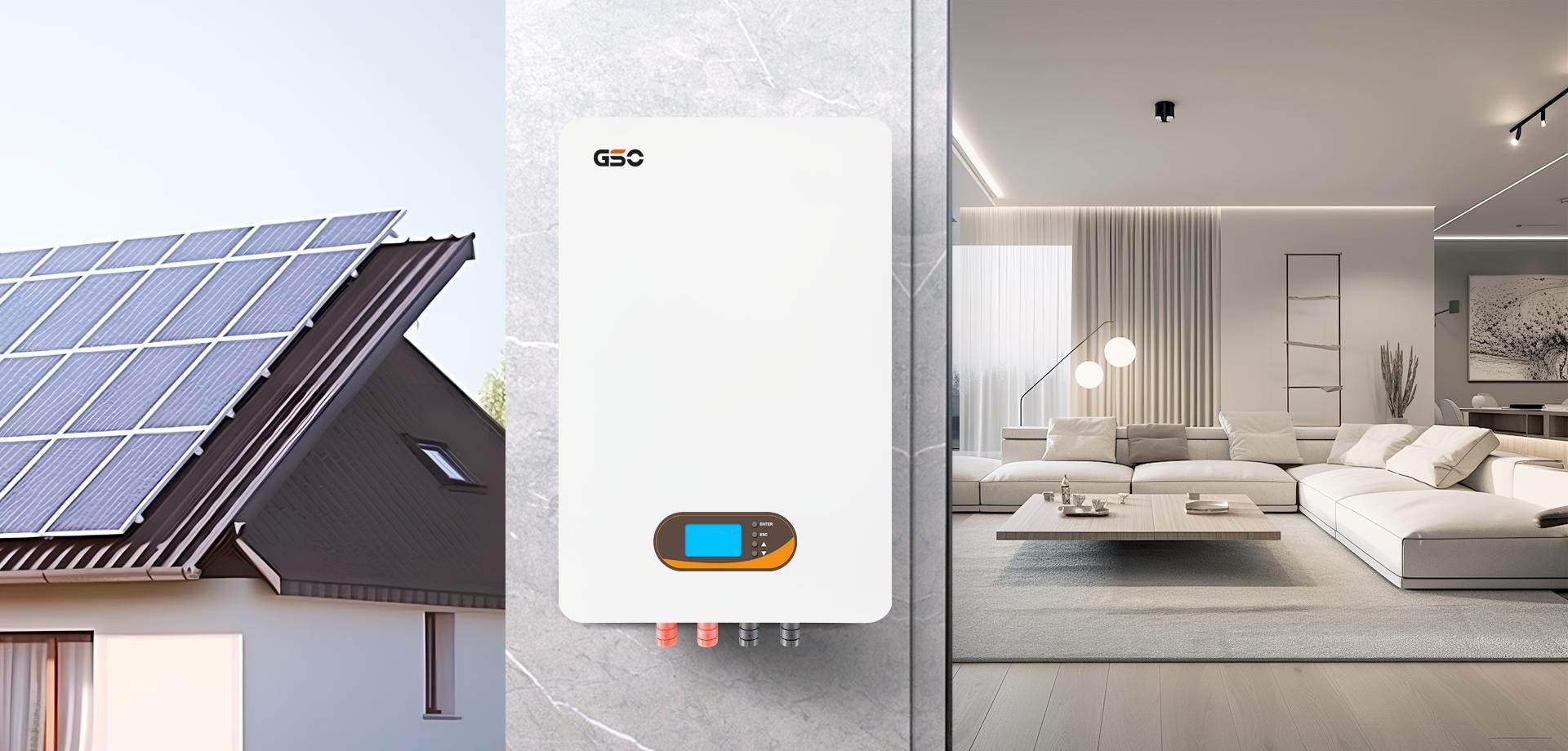 GBP-W series — Wall-mounted LFP batteries