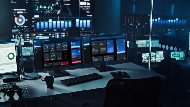 Energy monitoring control room