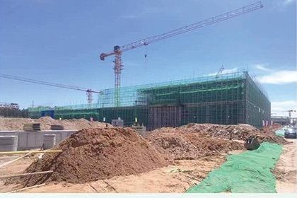 Foundation works and site preparation